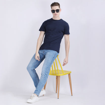 Blank Slate Dark Blue Timeless Regular Fit