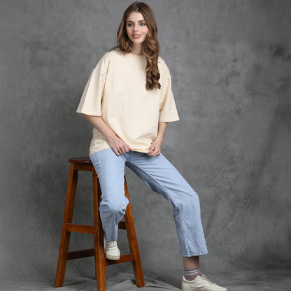 11:11 Beige Oversized Comfort