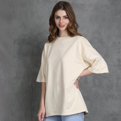 11:11 Beige Oversized Comfort