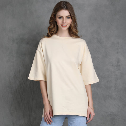 11:11 Beige Oversized Comfort