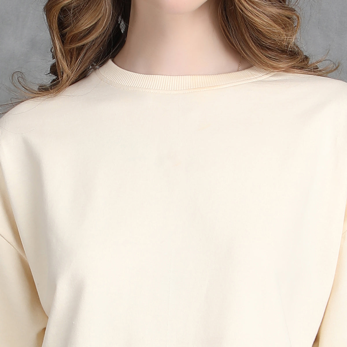 11:11 Beige Oversized Comfort