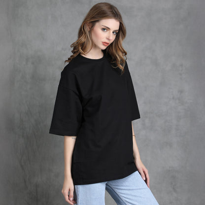 11:11 Black Oversized Comfort