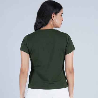 Blank Slate Forest Green Regular Fit