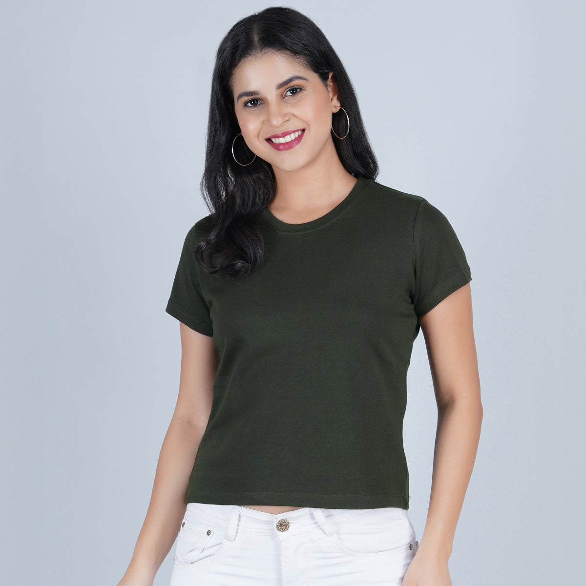 Blank Slate Forest Green Regular Fit